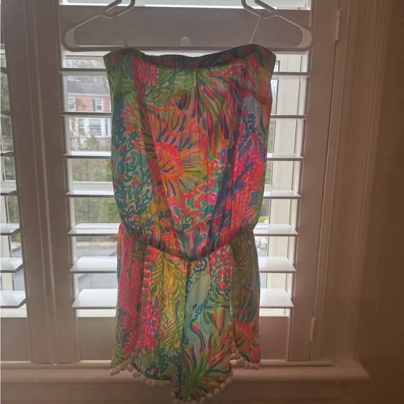 Lilly Pulitzer Multicolor Strapless Dress - Picture 2 of 3